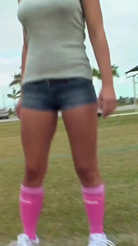 Gorgeous blonde gets banged