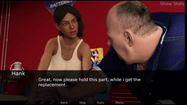 Johannes Gaming: Project hot wife - the mechanic saw my pussy