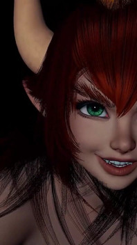 Bowsette călărește cowgirl pe un vibrator | Super Mario Parodie porno