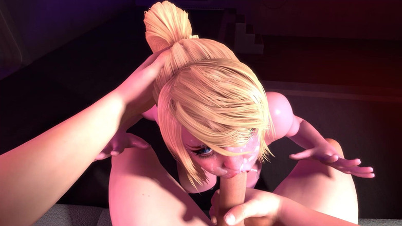 Wraith ward: Samus saje dobrého čůráka - Metroid Porno parodie