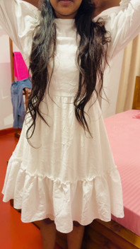 My Cute Figure with Frock