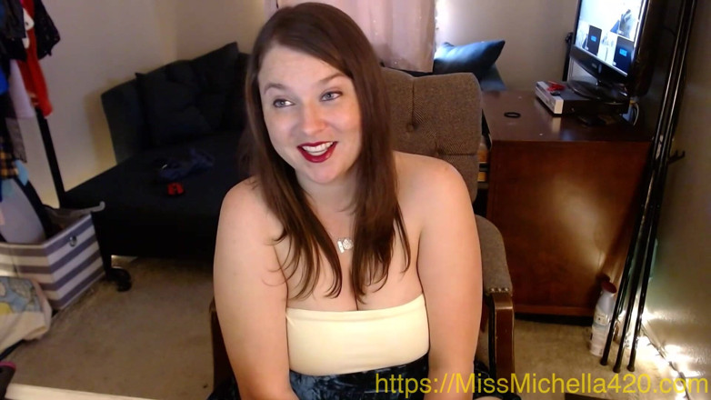 Mistress Michella Marijuana: CFNM Solo Female Sexy Orgasm Masturbation with Mistress Michella