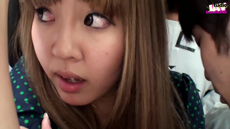 Studio JAV Launcher: Crowded Bus Tension, Young Wife Stays Still as a Risky...
