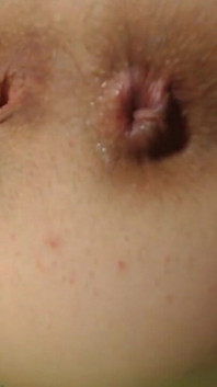 Anal Fingering and Farting From Shaved Ass