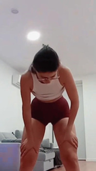 Chcaní na My Grain Sportovní spandex šortky Během
