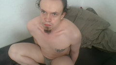 Sexy Live: Masturbace v šedých boxer kraťasech Pt. 1