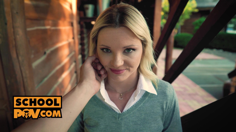 AcademyPOV: POV - Anal virgin Zazie Skymm takes your dick in her...