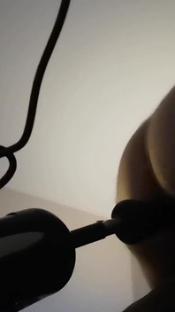 Asshole Fucked First Time by Fucking Machine