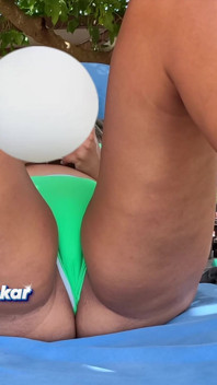 Adam Amını Parmaklıyor Riskli Halka açık Plajda Amcık Teşhiri