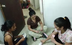 Game Loser Is Given the Full Treatment by Step-mom and Step-sister