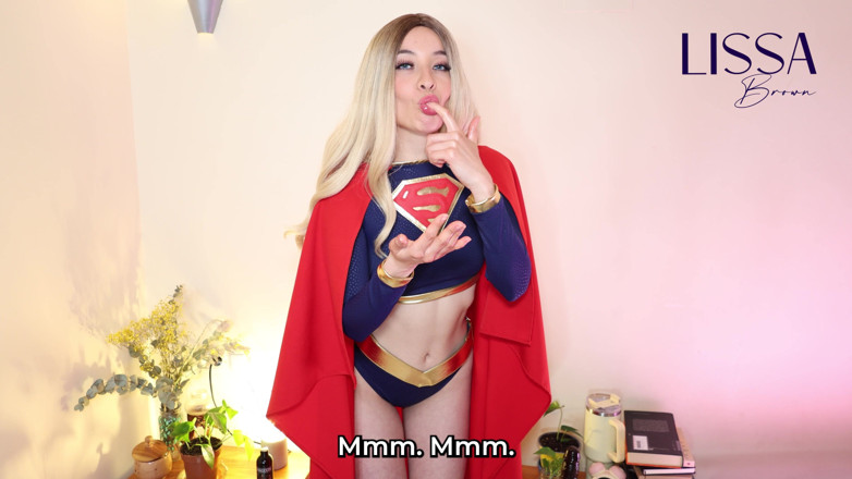 Lissa Brown: Super Girl melakukan CEI dan JOI untuk anda