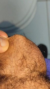 Alkaline Battery Completely Inserted Into the Cock.
