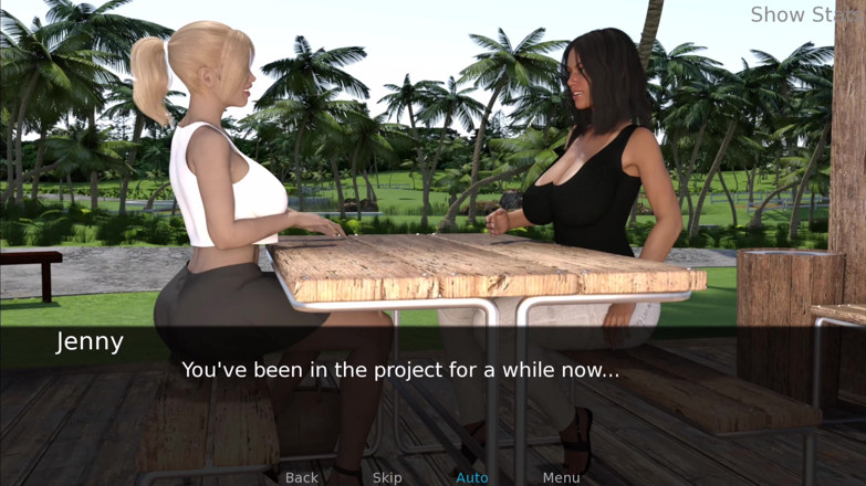 Johannes Gaming: プロジェクト熱い妻 - 屋外ジェニーのおっぱいで遊ぶ