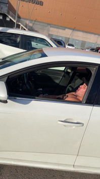 Alone in the Car - Hector Jerks off Like Never Before in the Parking Lot