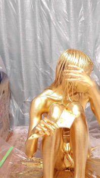 Gold Body Paint