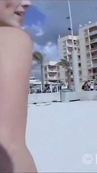 Bondage Blonde From the Beach Is a Sex Addict