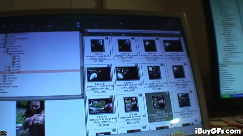 I Buy GFs: Holly West îl ajută pe iubit să o mângâie foarte repede