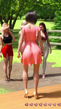 Helping the hotties 18 - naomi mencoba menggoda alex dengan pamer tubuh topless-nya