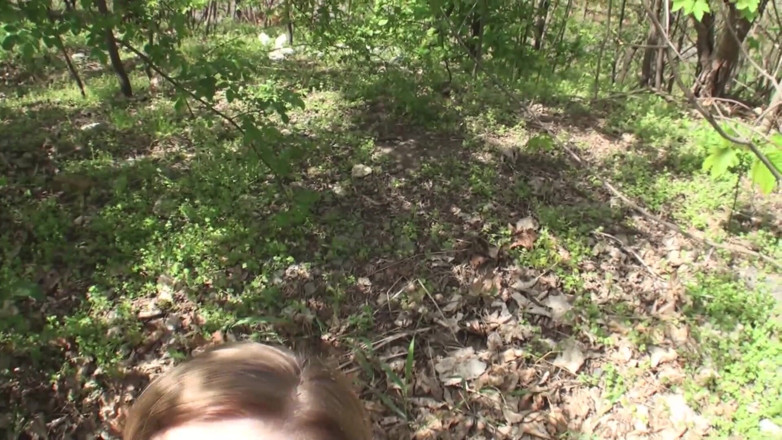 German amateur - 100% German hardcore videos: Brunette teen fucks her boyfriend in the forest