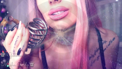 Goddess Misha Goldy: Enjoy our little mesmerizing stroke session, because after that I...