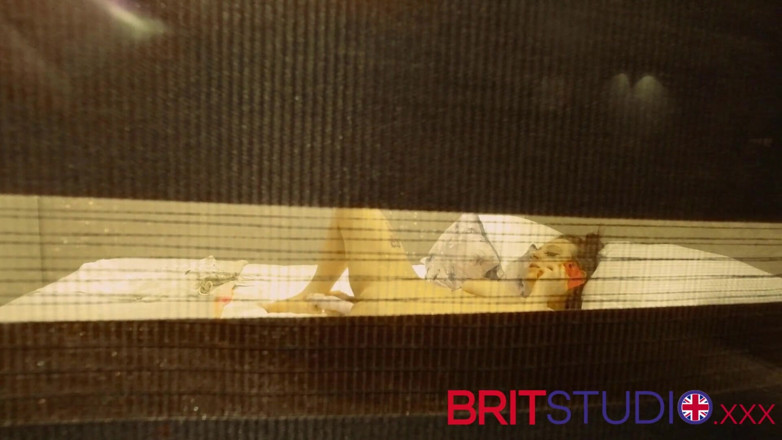Brit Studio: You watch your neighbour masturbating