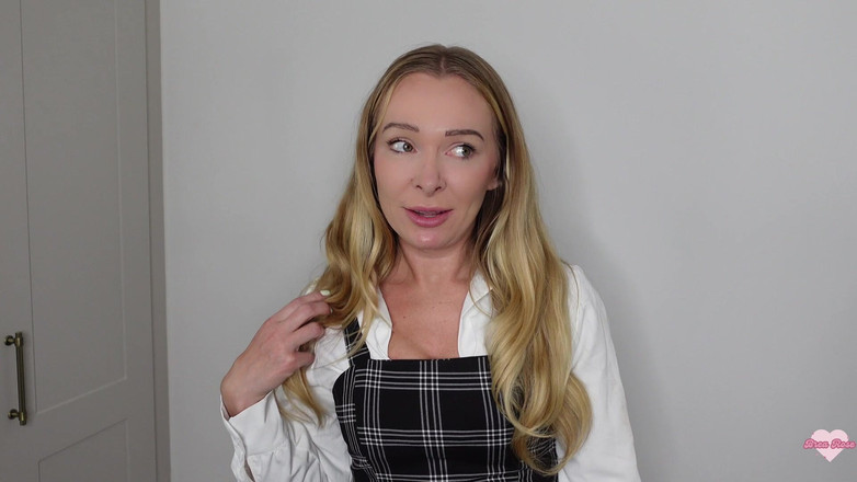 Brea Rose: Office Homewrecker - sperma in bocca e creampie