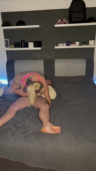 Blowjob duduk muka menjolok Foreplay Bonnie dan Clyde Bergoyang Twitching Merintih, Pasangan Miang Seksi, Berbilang Orgasme