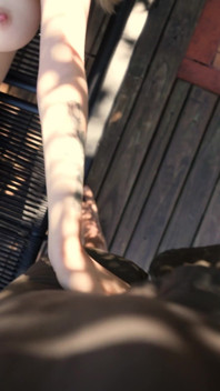Stepsister Asked for Sunscreen and Got Fucked by the Pool