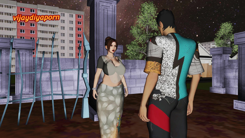 VijayDiyaPorn: Seks di Graveyard Desi