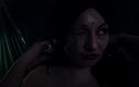 Arya Grander: JOI masturbando instruções com cinta-caralho - dominadora bruxa de terror falando...