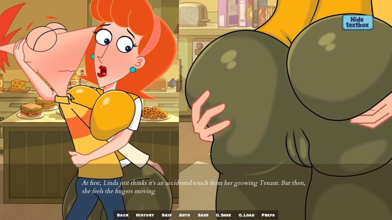 XXX Games Bunk: XSummer - геймплей - ролевая игра - пародия - Phineas и Ferb - версия для взрослых - часть 2