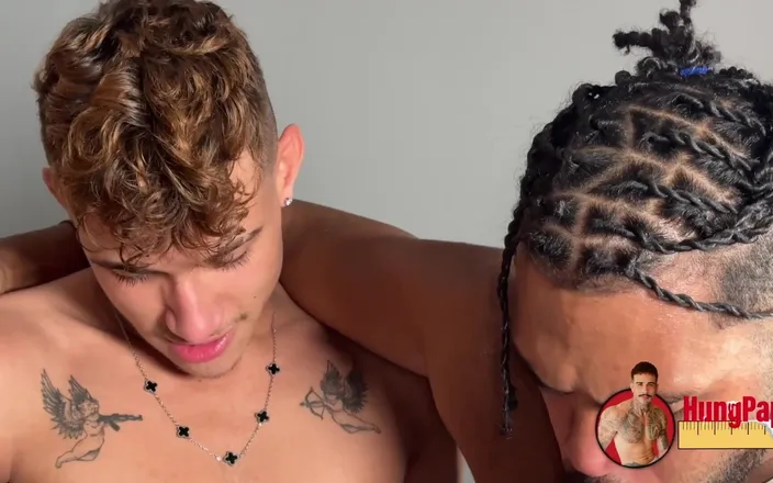 Hung Papi: Black Muscle Ass Interracial Fucking Alencar Fucks Twink