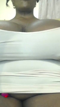 Fat Ass BBW Moaning and Stripteasing at the Kitchen