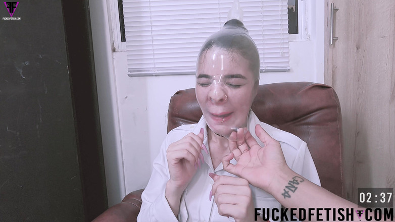 Fucked fetish: Geen naakt college-uniform ademspel condoom na klasvriend