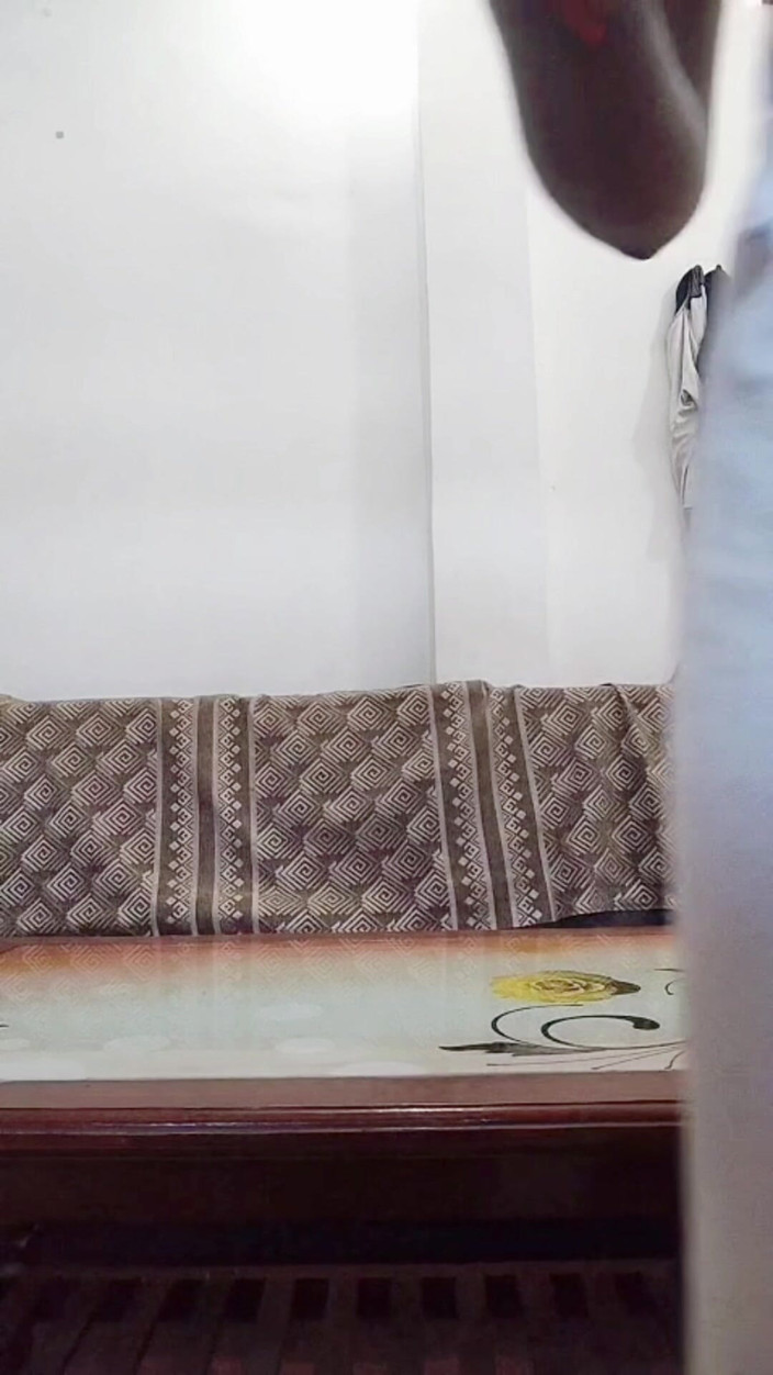 Anuttar: Desi Indian GF Secretly Fingering and Fucking Big Bnana Her...