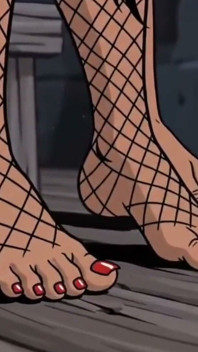 Maleficent’s Dirty Feet - Dessin animé expérimental, fétichisme des pieds