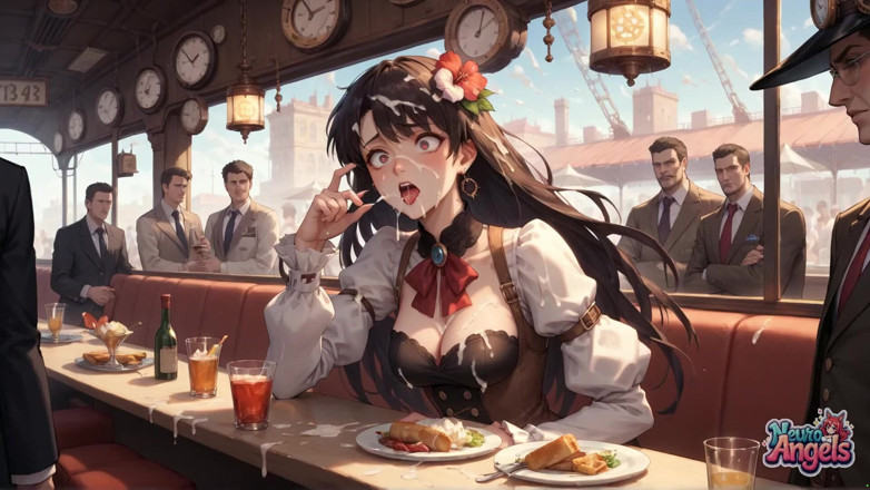 NeuroAngels: Kremowe uwodzenie Steampunk: Wybuch bitej śmietany pokojówki