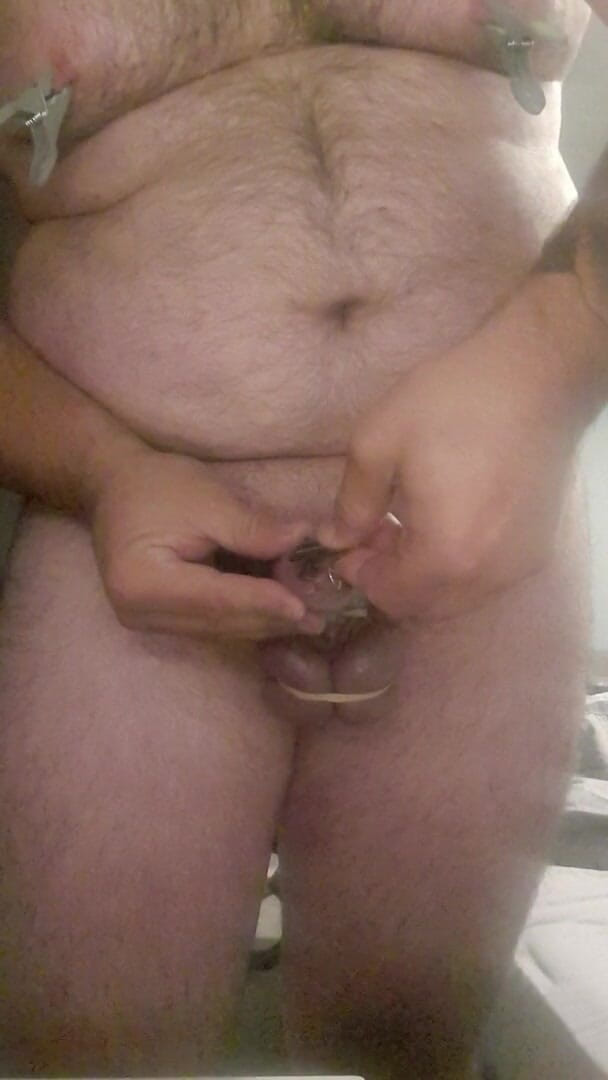Shaun Cbt: Perbudakan kontol dengan pentil menjepit