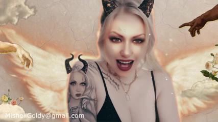 Goddess Misha Goldy: Exposing-fantasy accordo con il diavolo! Clip interattiva!
