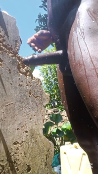 Teenfidelity Sexy Black Man Masturbating with High Intensity to Cum