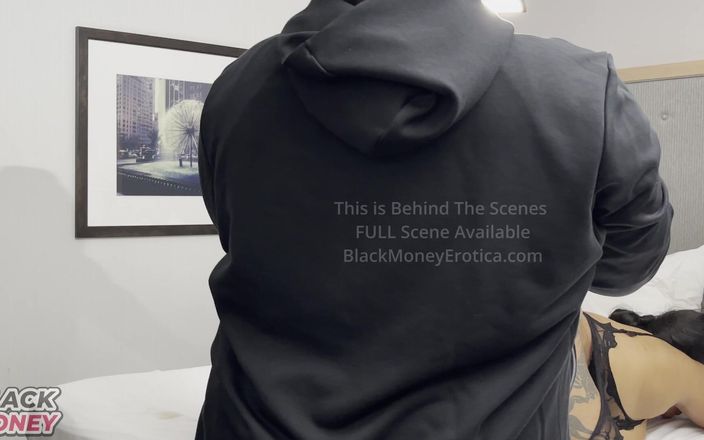 Black Money Erotica: Behind the Scenes Big Butt Ebony MILF Ms so Slippery...