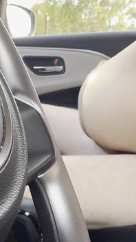 Romantic Car Sex with Asian Teen and Big Creampie
