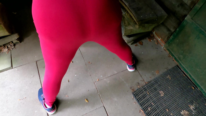 Bouncy Tits Action: Pants Down - Spread Your Legs for Pussy Whipping