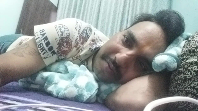 Indian Desi Man: Indian Police Officer Get Sucked and Fucked by Neighbour Stepfather...