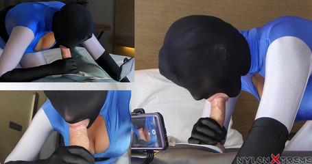 Nylon Xtreme: Nora Fox Cocoon Encasement Nylon Sex