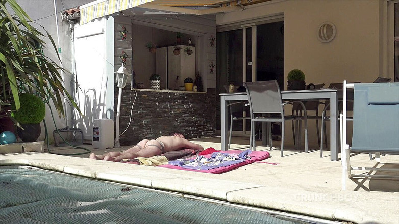 Hot guys from France: În aer liber cu Jimy Futută de Twink de 18 ani