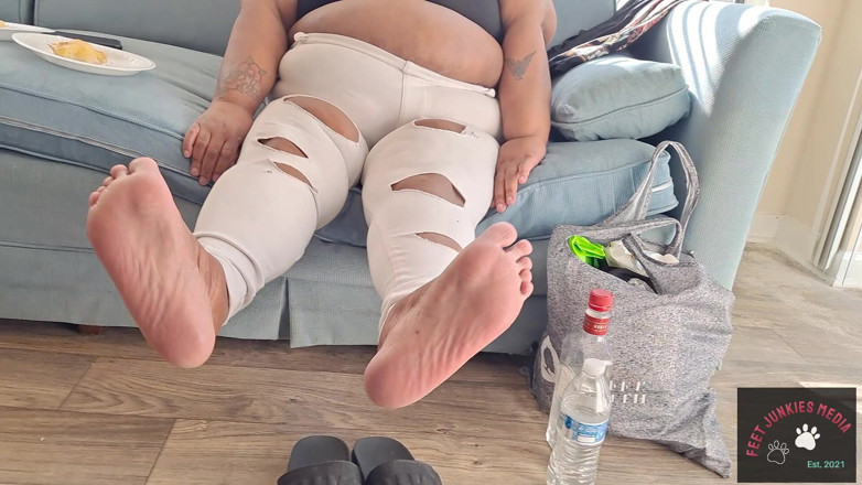 Foot Patrol: Lulusex bbw dominance dobré ranní nohy uctívání