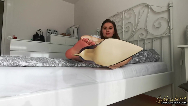 Goddess Lena: Yarak emici için boşalma