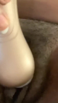 Stimulating My Big Clit with Vibrator Amazing Intense Squirting Moaning Orgasms