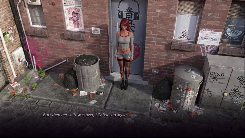 Johannes Gaming: Village Slut Transformacja 24 Lilly stała się taką dziwką